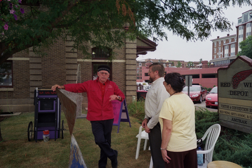 Reciting in Red Wing, MN